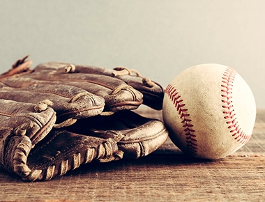 グローブの修理